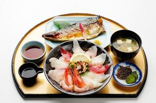 ■レストラン源治　海鮮＆鯖のだんなし定食