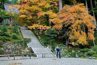 萬徳寺の山もみじ