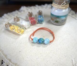 【海辺の環境教育イベント①】海プラブレスレット作り