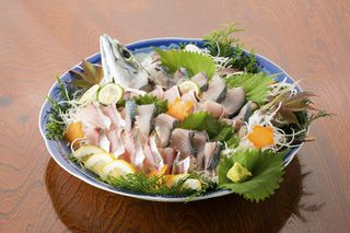 鯖の刺身