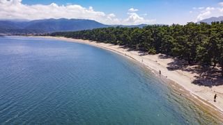 気比の松原（空撮）